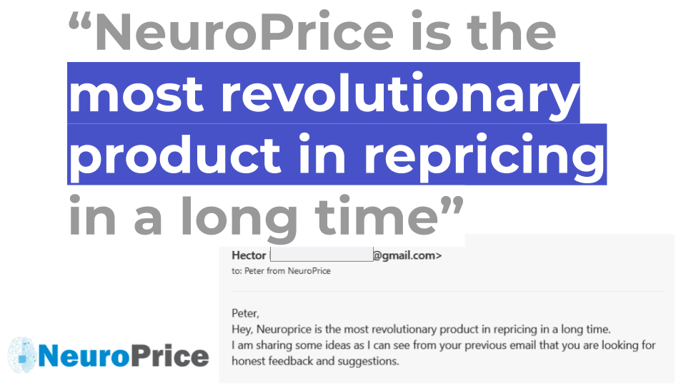 neuroprice member calling this repricer "revolutionary"