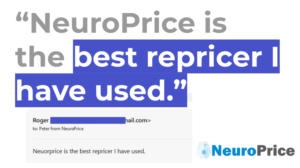 User calling NeuroPrice the best reprice they've used