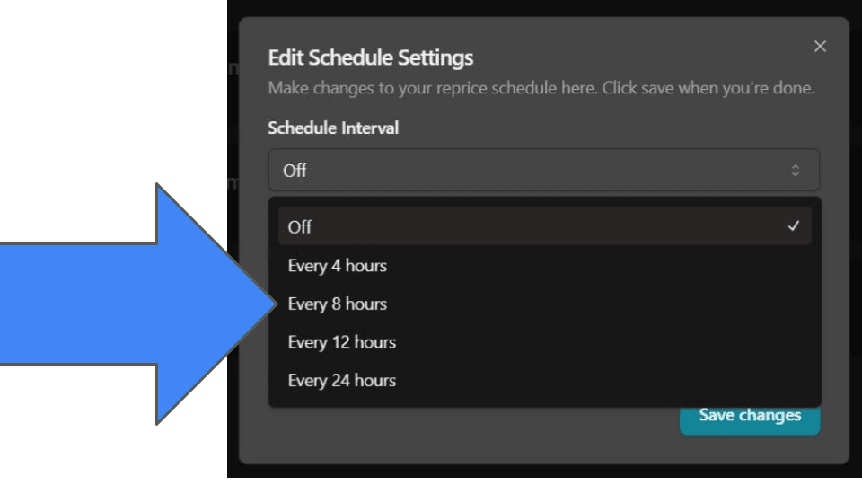 automated scheduled repricing