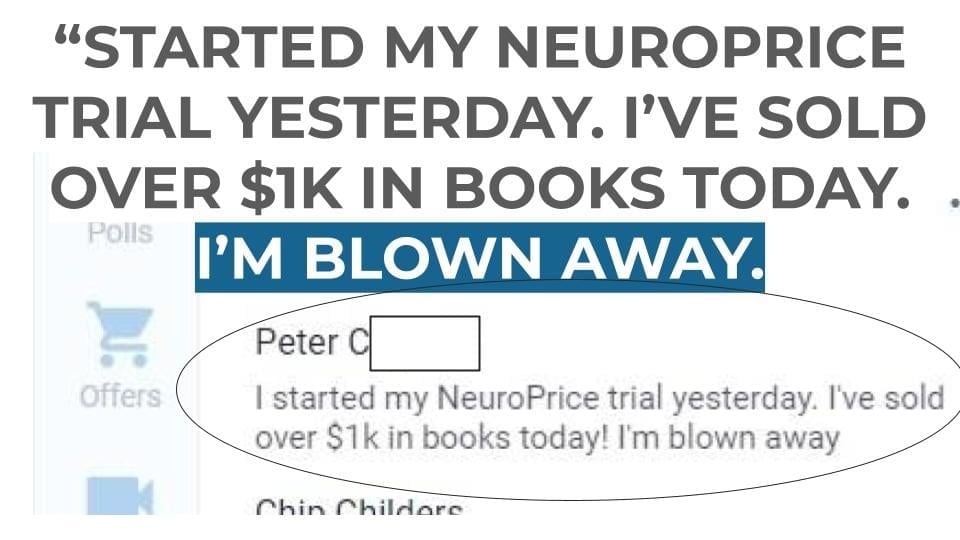 NeuroPrice changed my life - testimonial