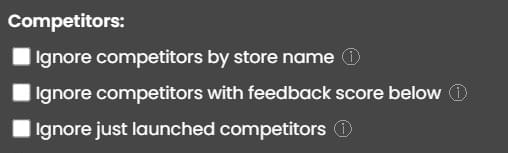 NeuroPrice advanced settings #1