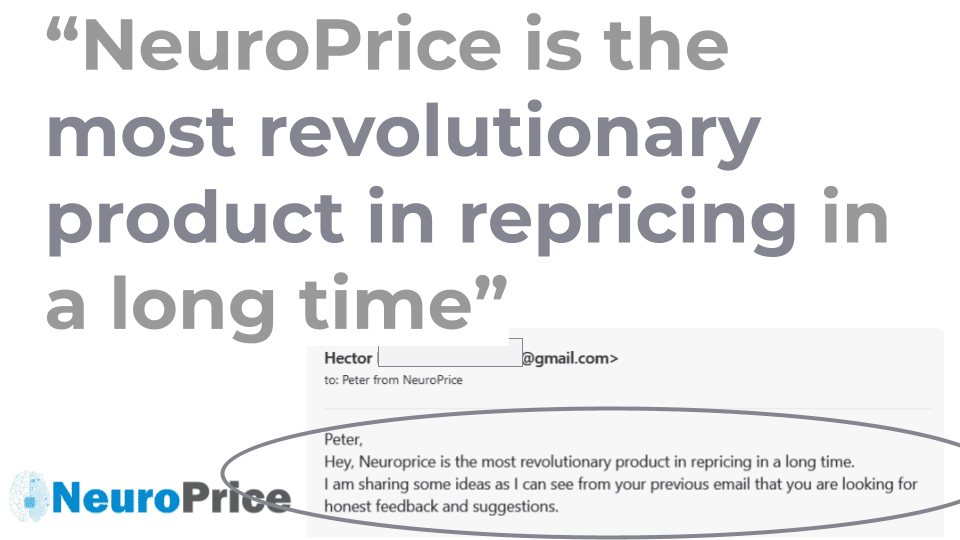 neuroprice member calling this repricer "revolutionary"